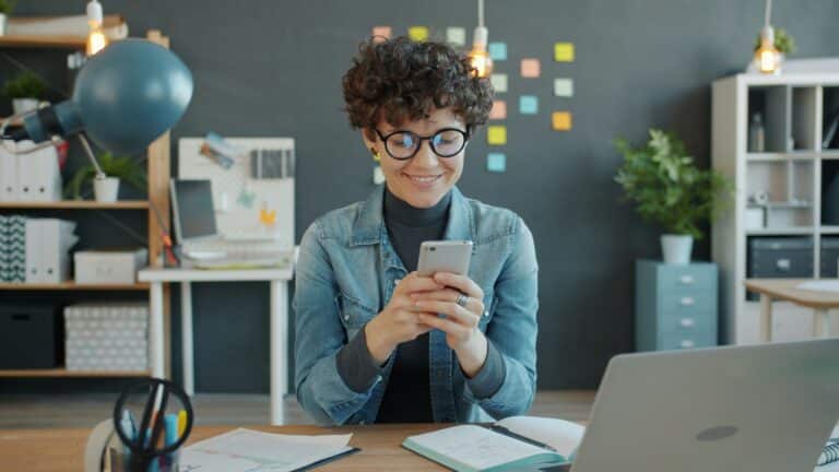 Customer Paying Utility Bill on Phone